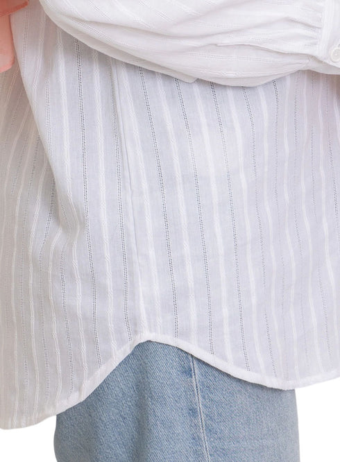 White V-Neck Shirt